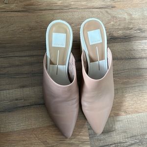 Dolce vita blush mules size 9